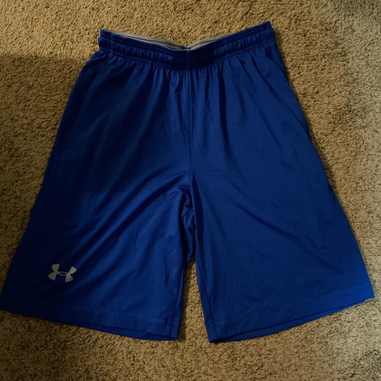 Royal blue deals under armour shorts