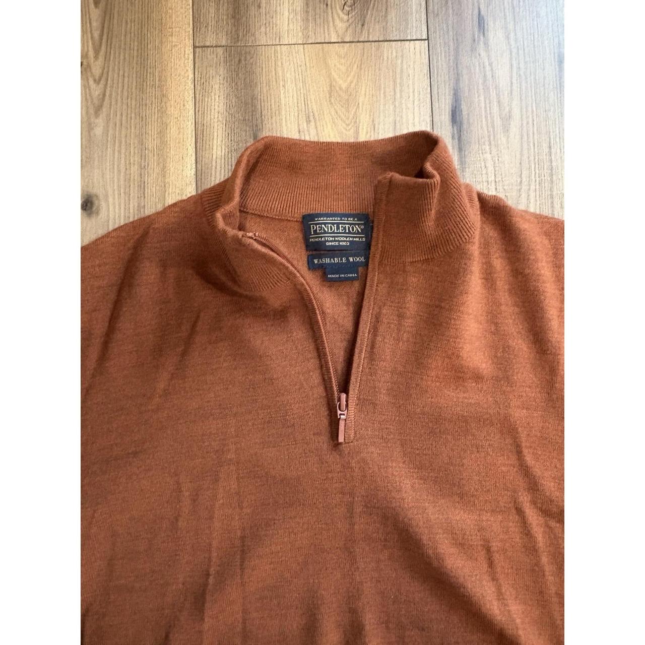 Pendleton Men's Sweater - Orange - M – Pendleton … - image 2