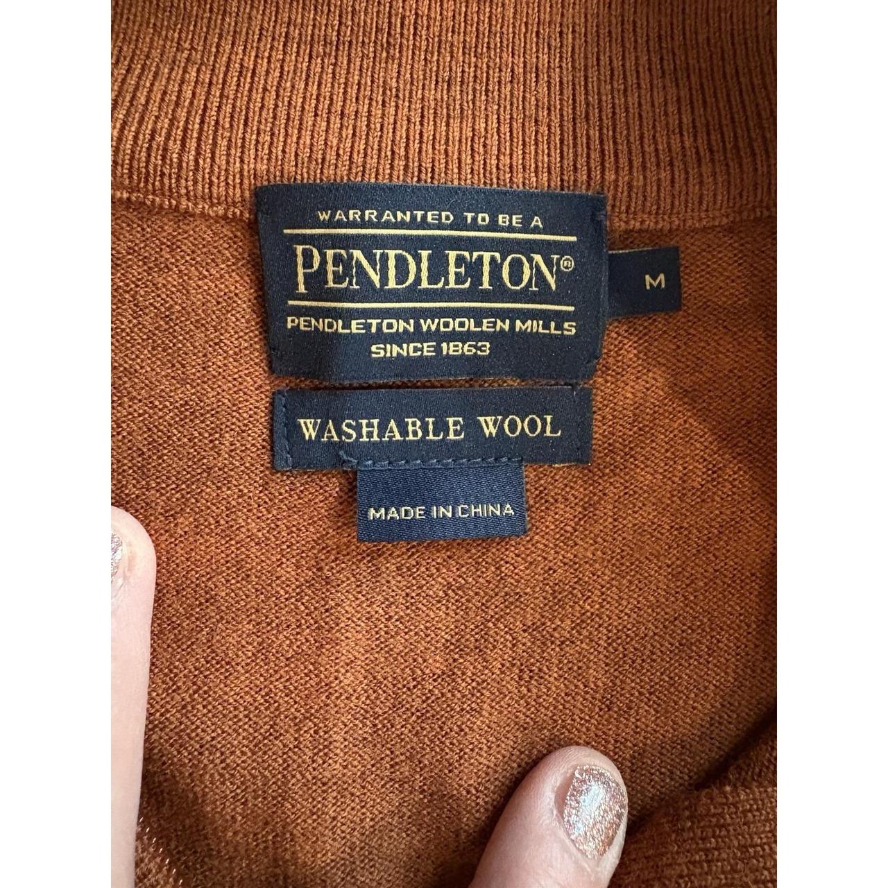 Pendleton Men's Sweater - Orange - M – Pendleton … - image 3