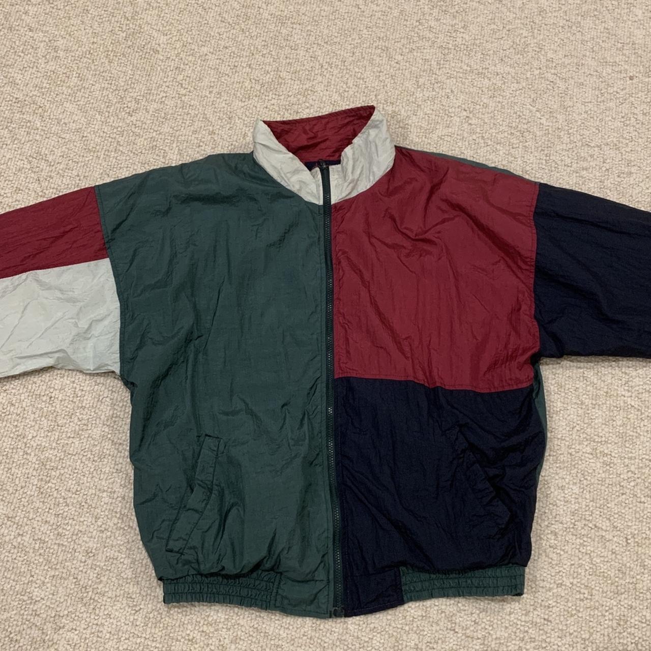 Mens colorblock outlet windbreaker