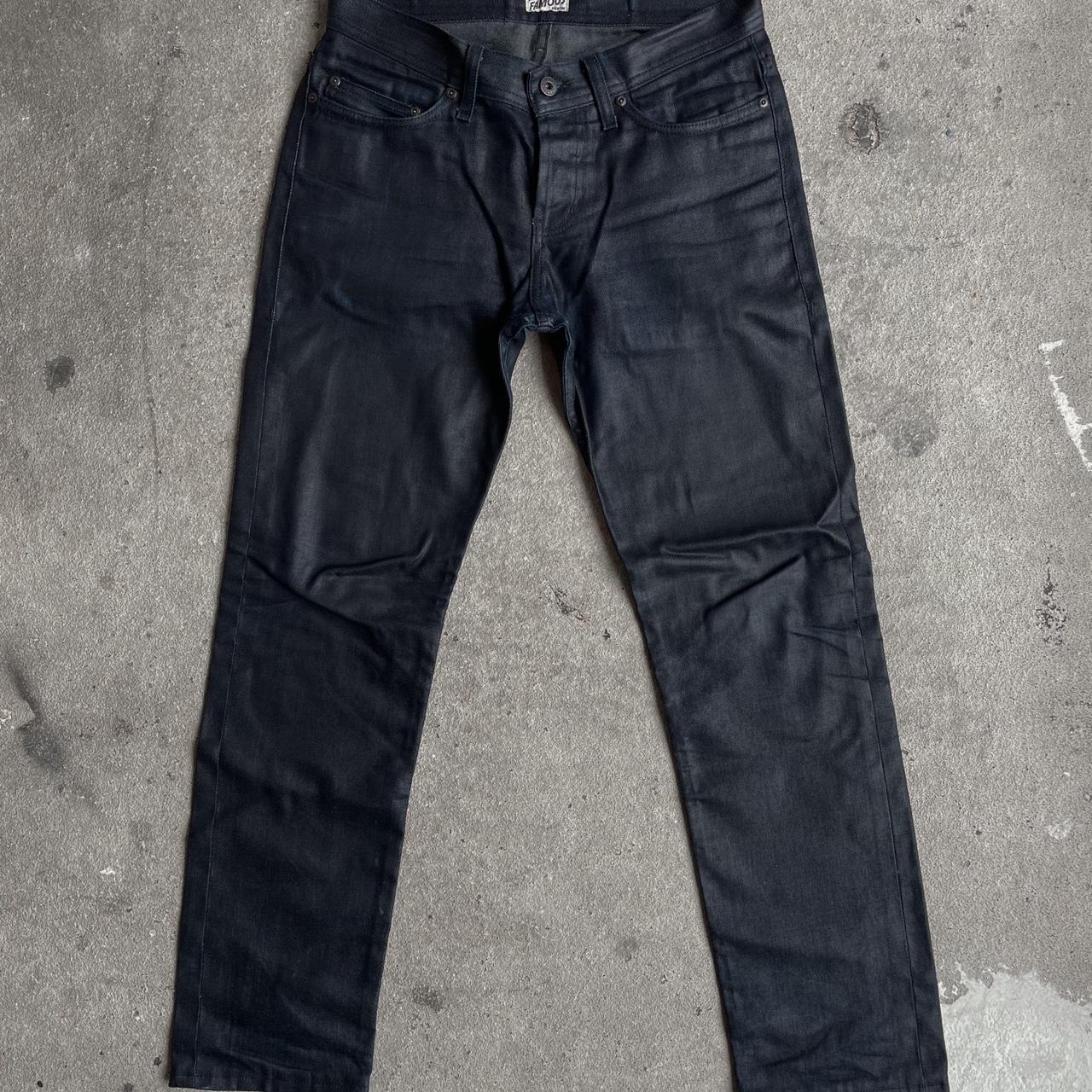 Naked Famous Denim Men S Black Jeans Depop