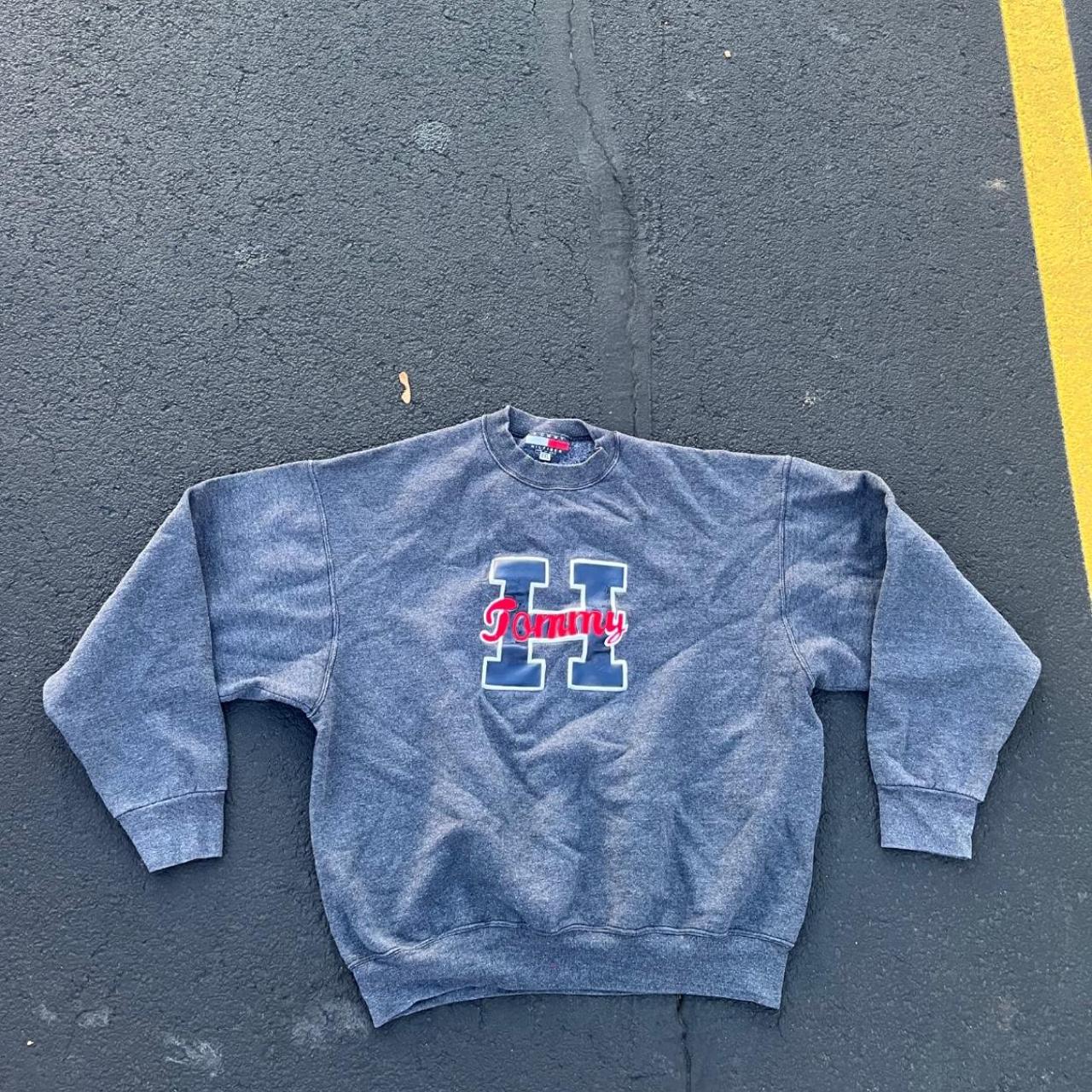 Vintage Tommy Hilfiger Crewneck Feel free to DM... - Depop