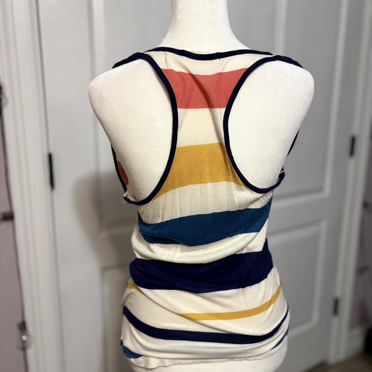 Women's Tank top - Multi/White - M – Basic Colore… - image 2