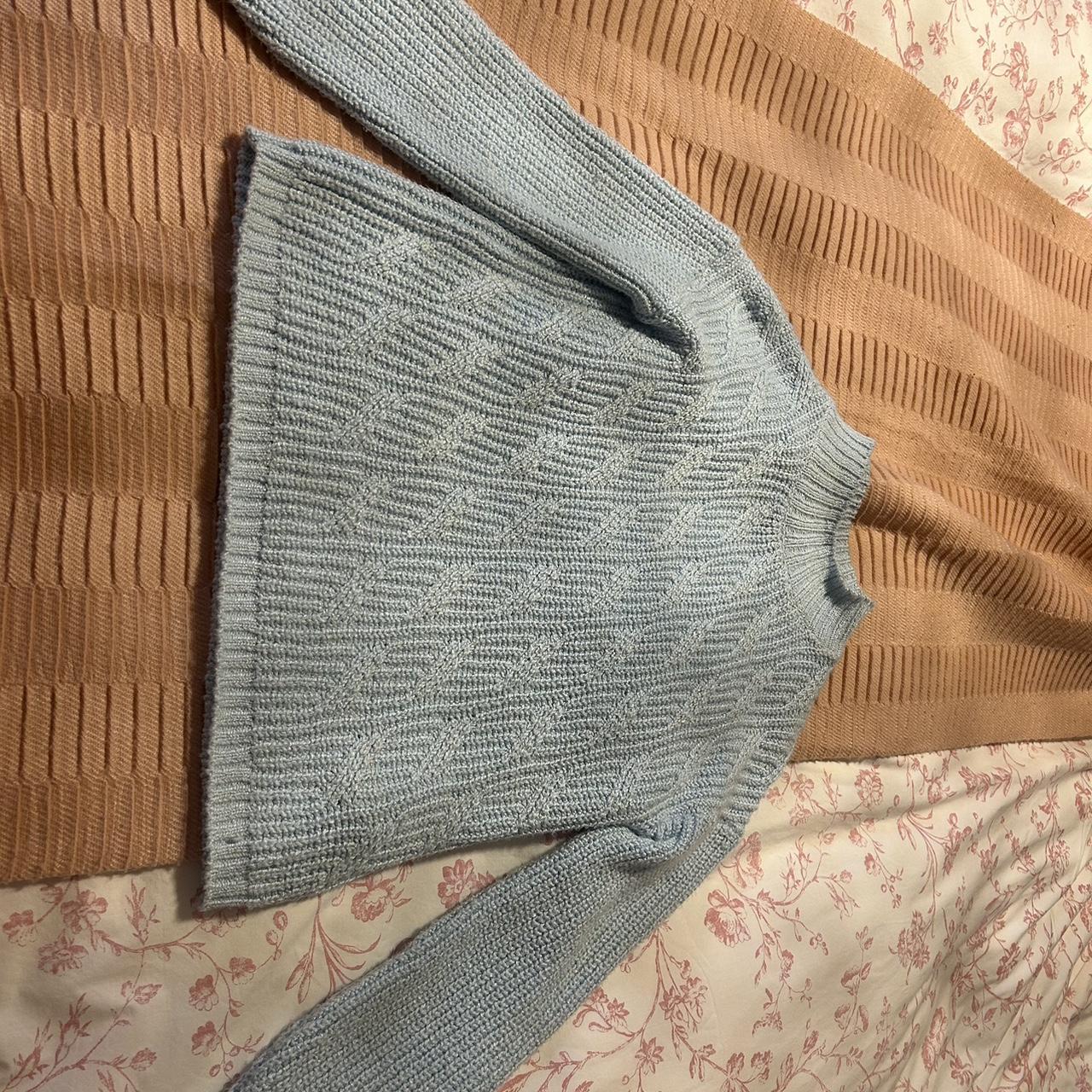 light blue jumper J.Crew size xxs Depop