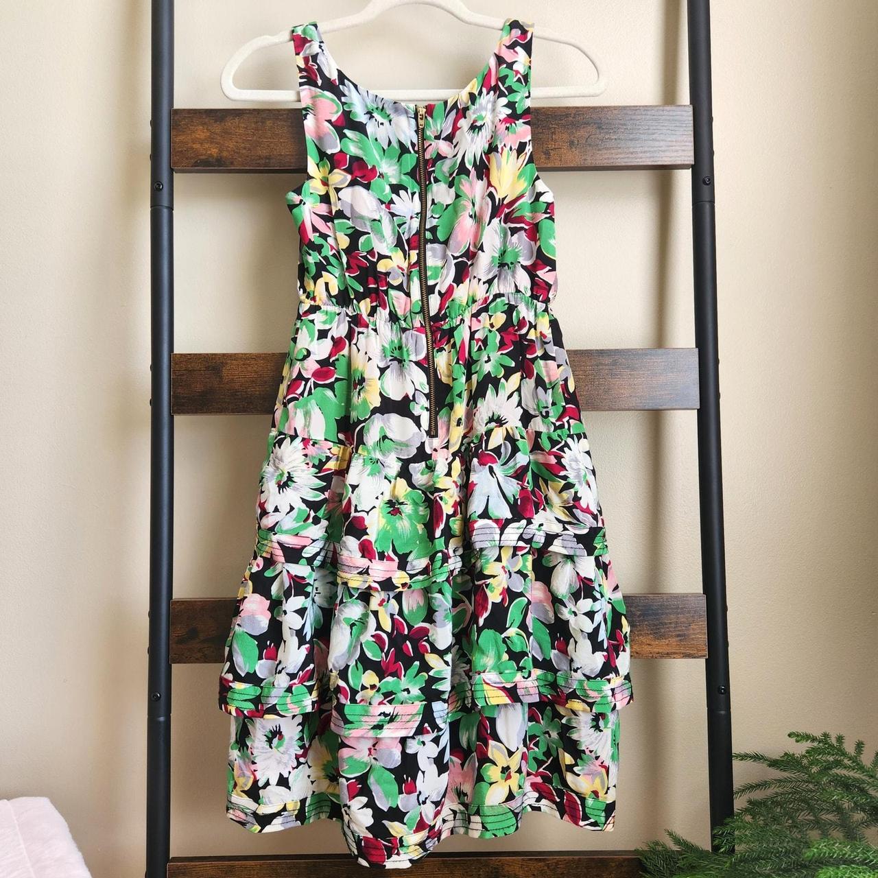 Moulinette Soeurs by Anthropologie Women's Silk Green Mini deals Dress sz 0