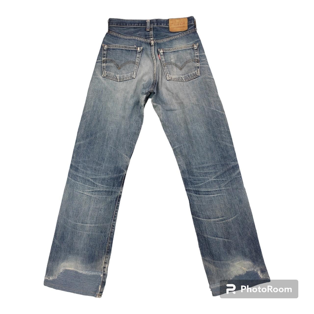 Levis 504Z-XX Jeans Distressed Vintage Size 28 Levis... - Depop