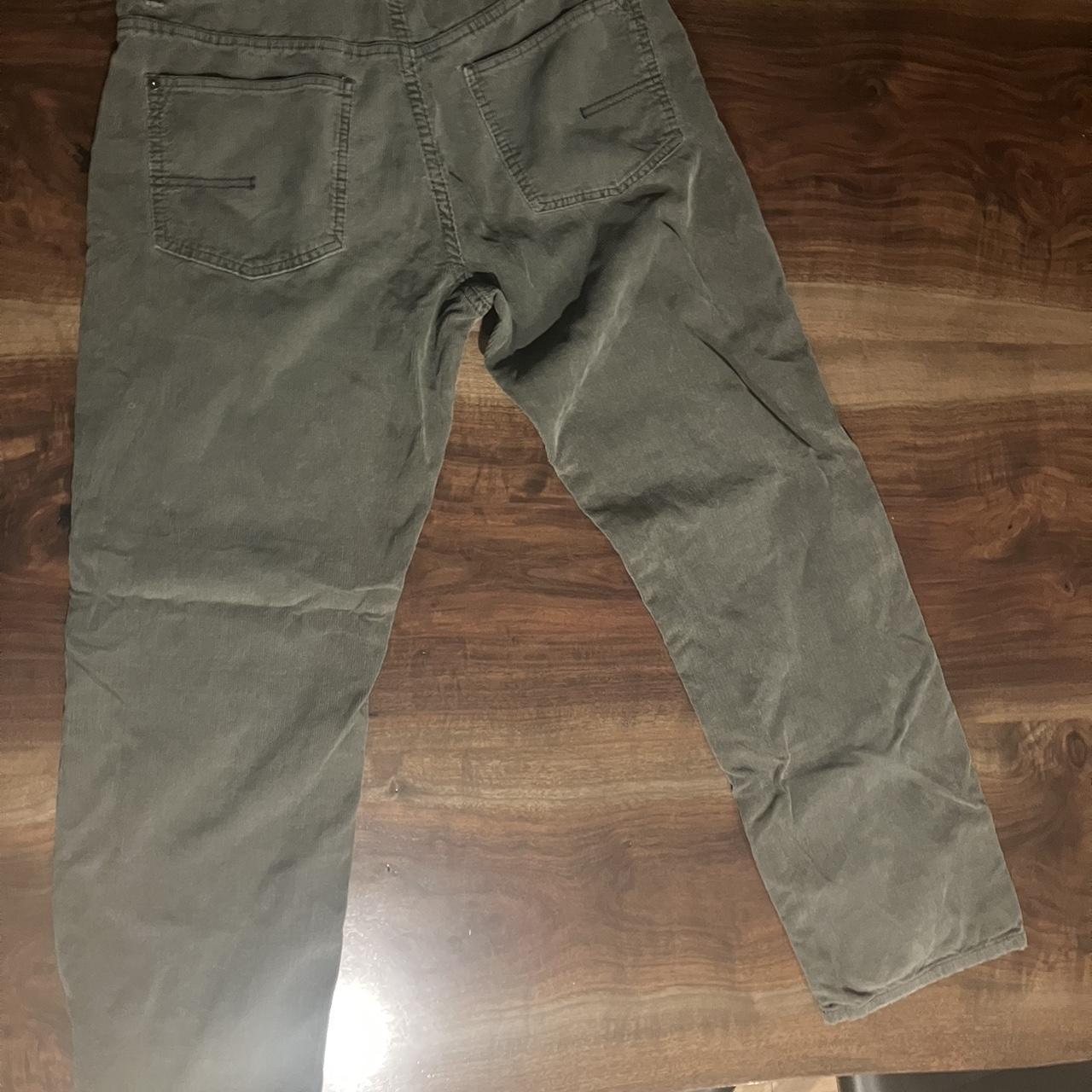 Size 32 greyish greenish colored Calvin Klein... - Depop