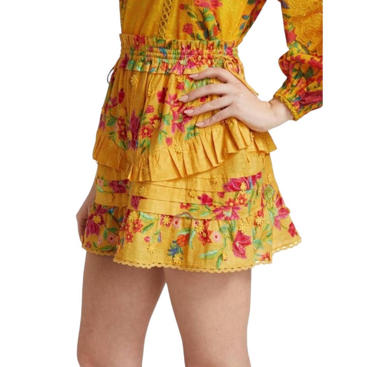 Farm Rio Women's Yellow Skirt (2)