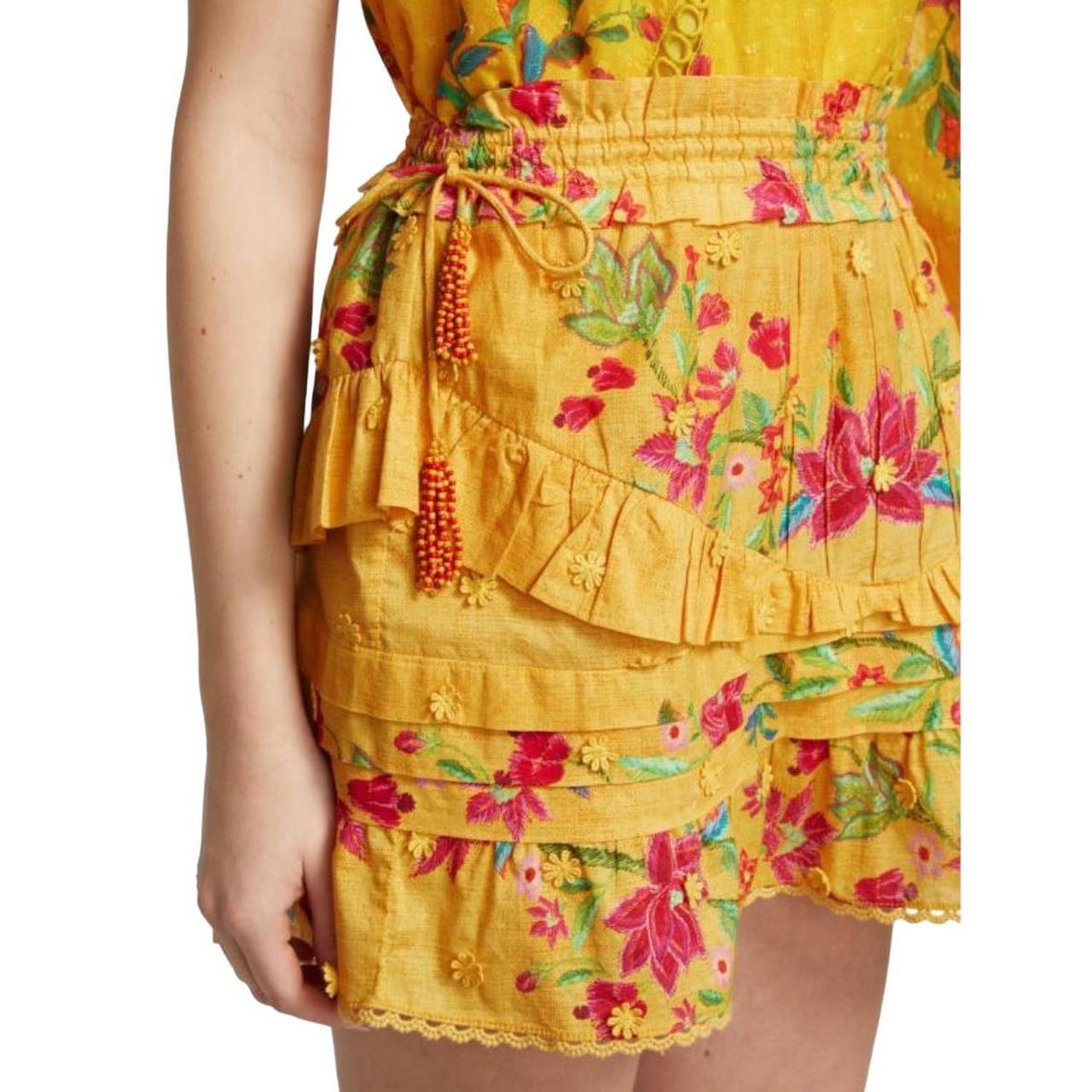 Farm Rio Women's Yellow Skirt (5)