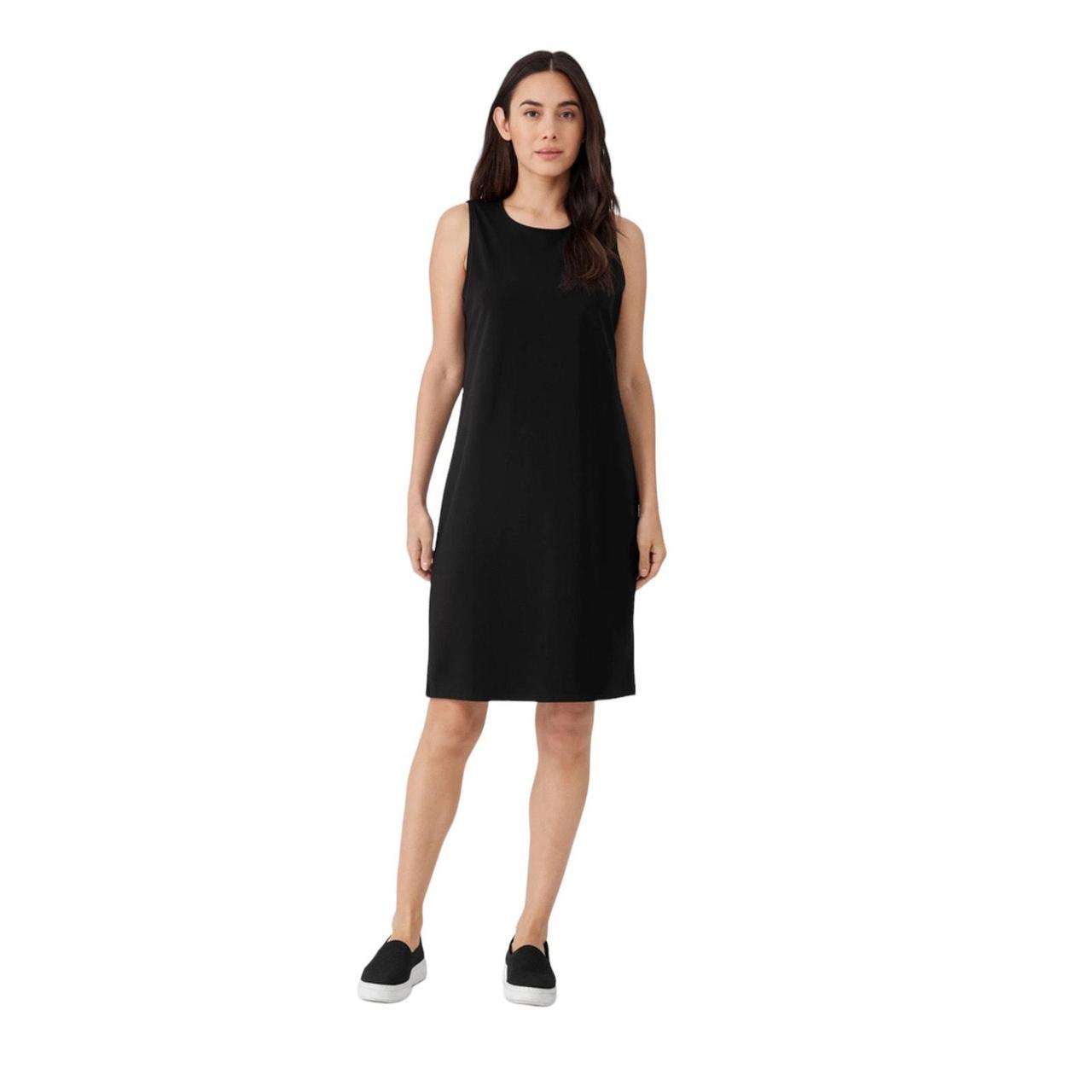 NWT Eileen online Fisher Black Dress