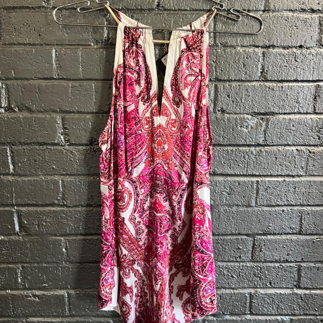 Cache Women's Blouse - Pink/Multi - 2 – Cache mul… - image 1