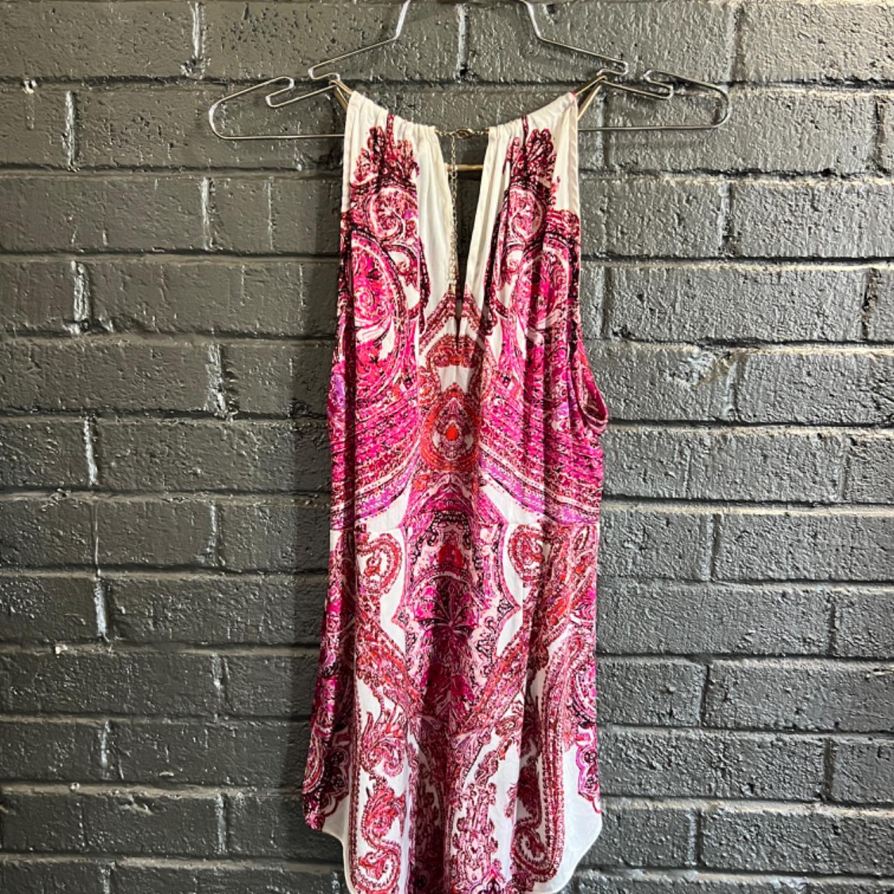 Cache Women's Blouse - Pink/Multi - 2 – Cache mul… - image 3