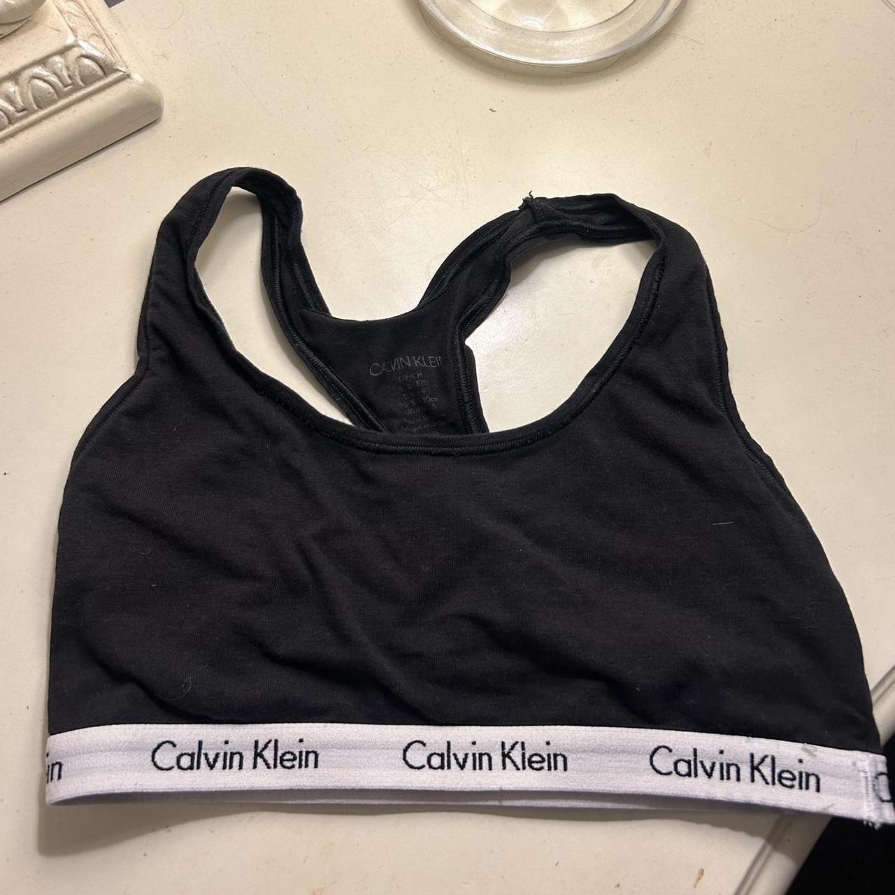 calvin klein sports bra