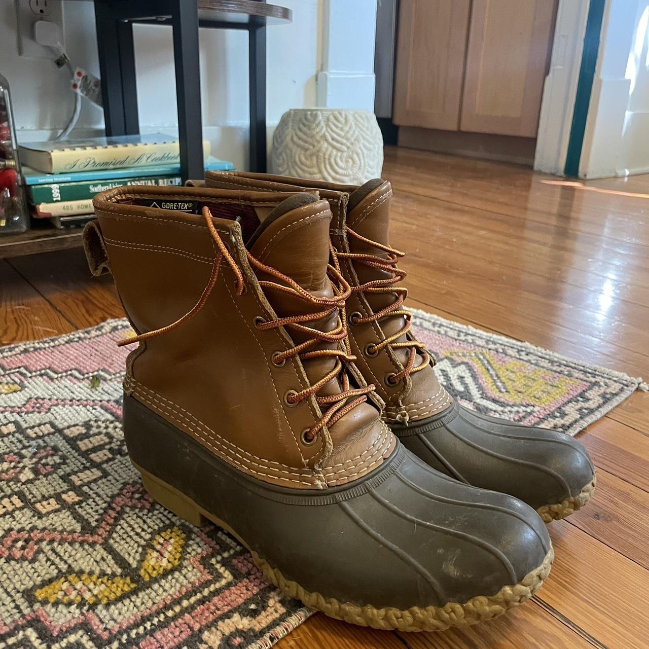 LL Bean Goretex Lined Boots (size 9) Size 9, but... - Depop