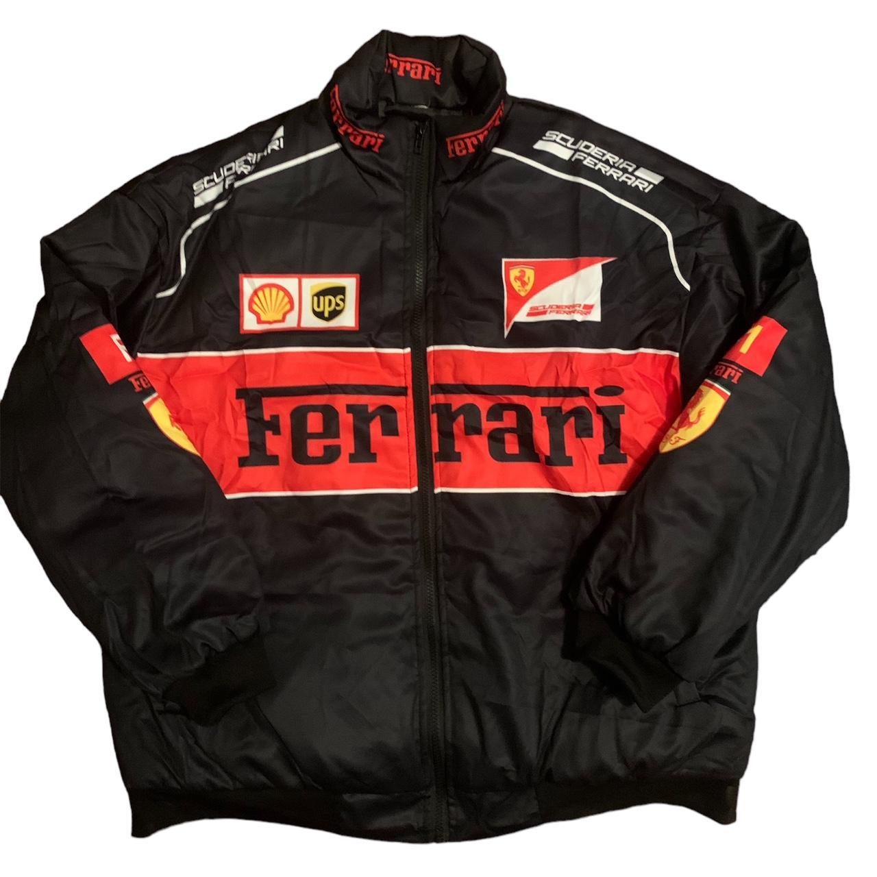 Vintage Ferrari Jacket #vintage#ferrari#bomberjacket# - Depop