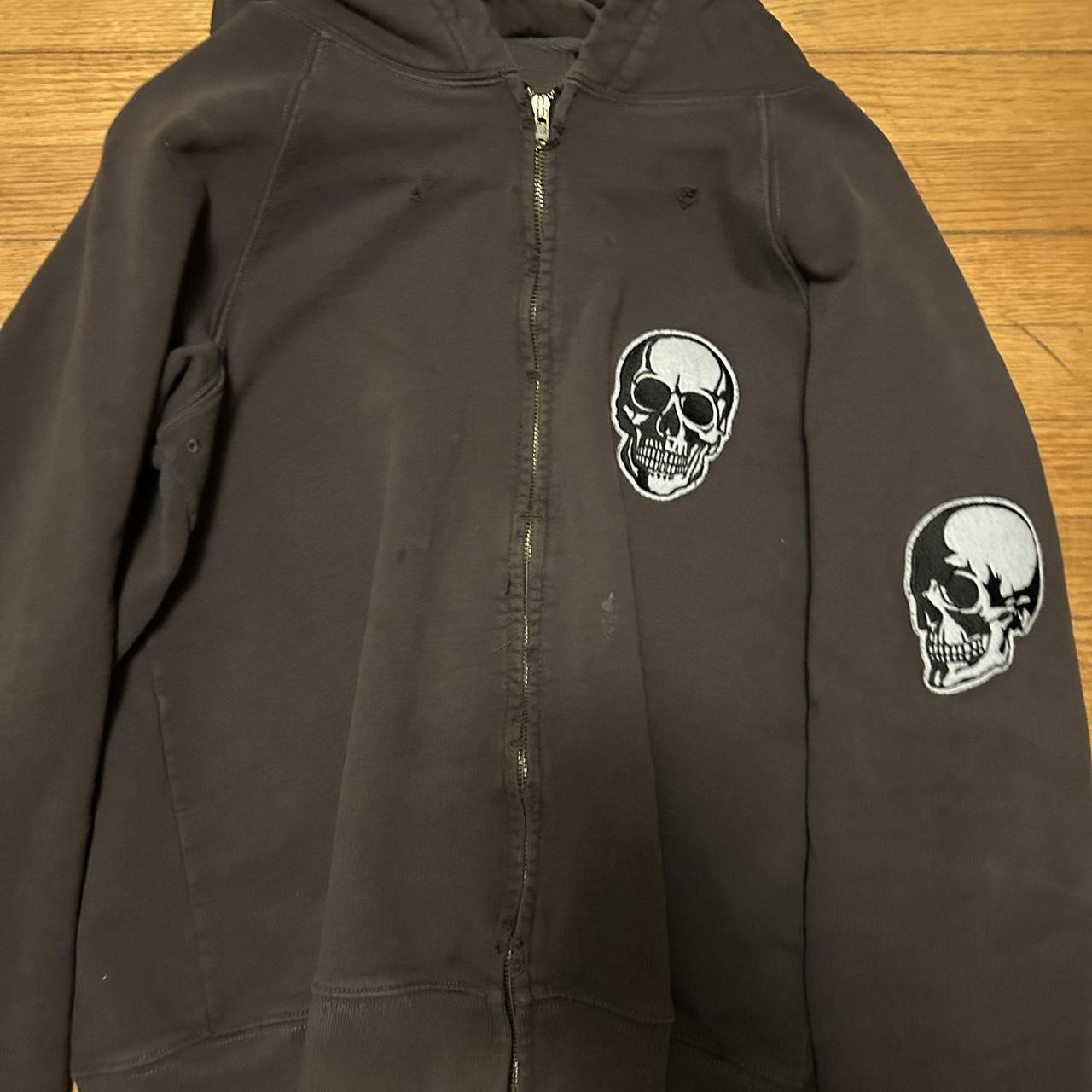 Number nine hot sale skull hoodie