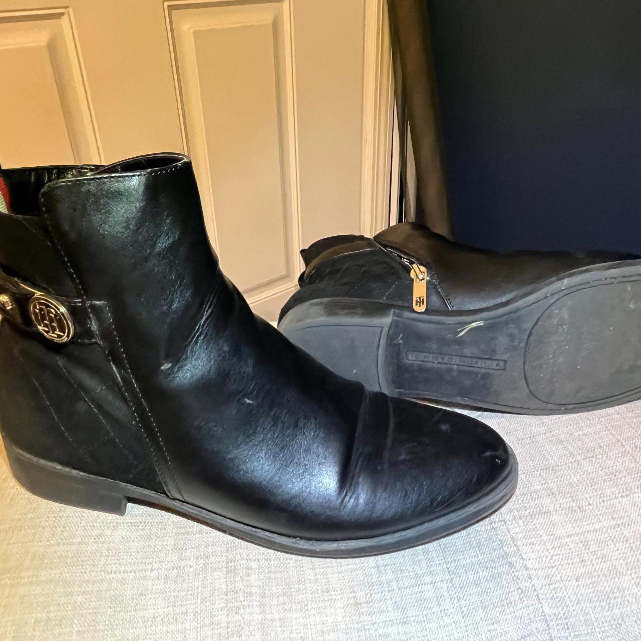 Tommy hilfiger cheap ladies boots