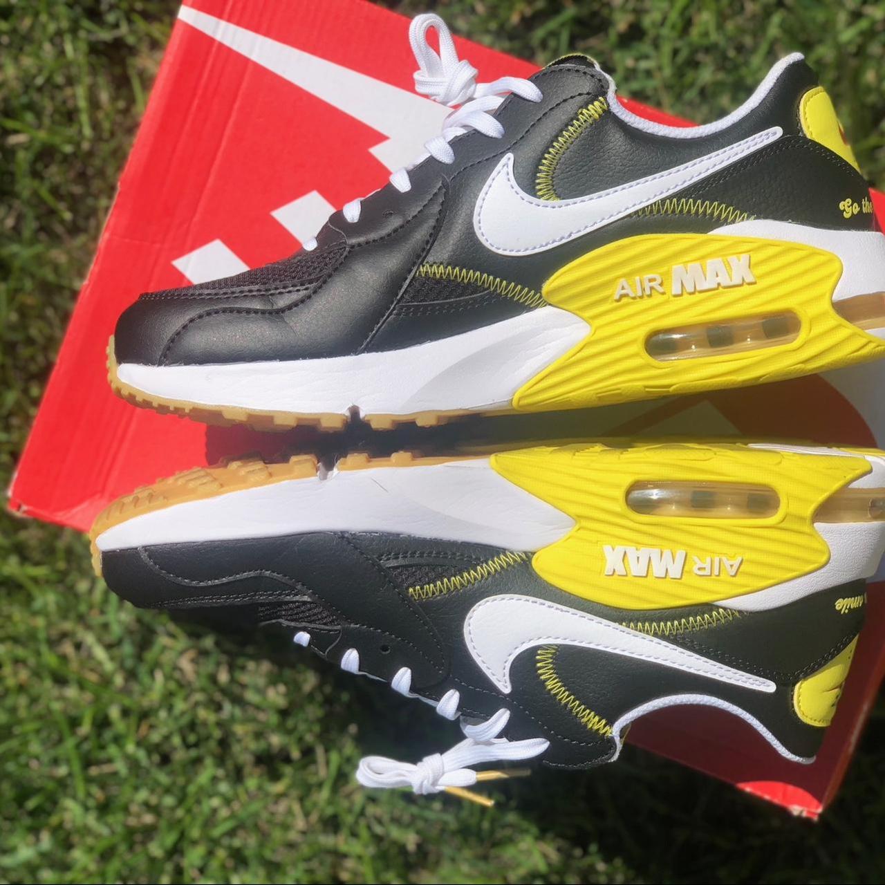 Nike air max 9 clearance essential black and yellow