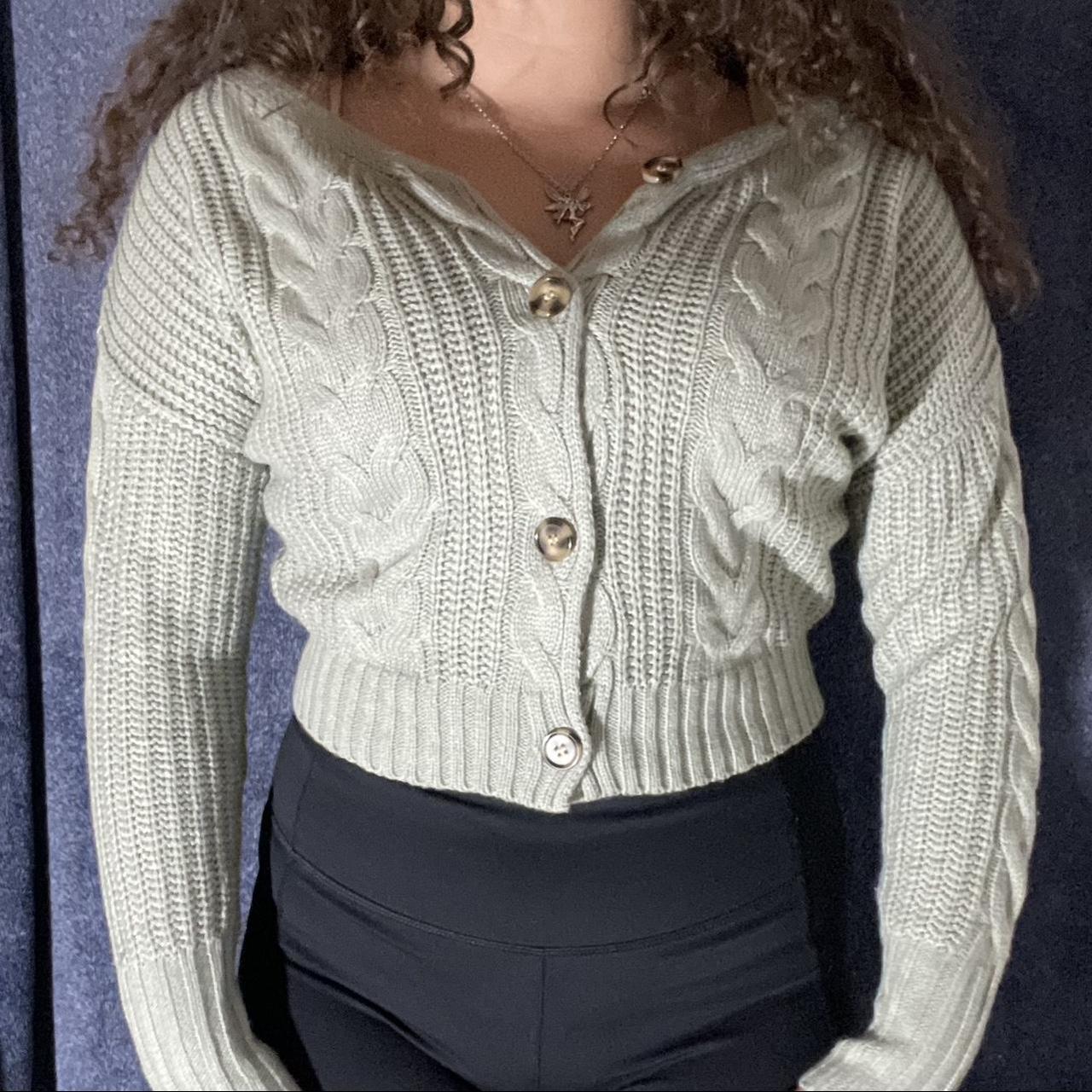 sage green nike sweater