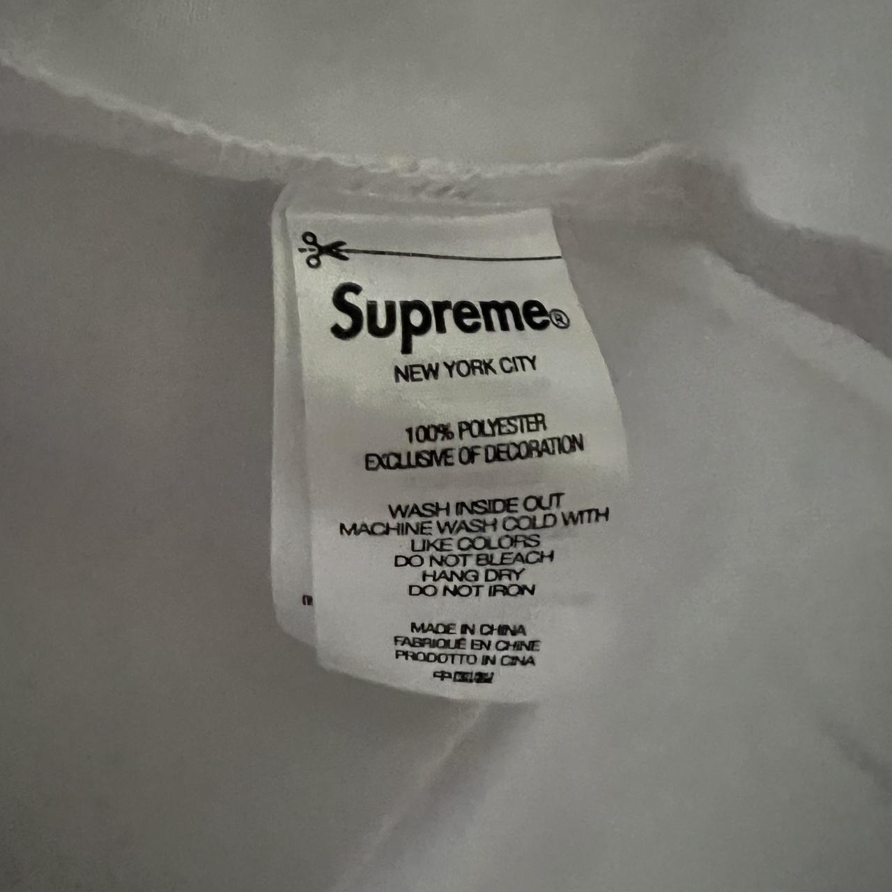 Supreme Satin Baseball Jersey - Depop