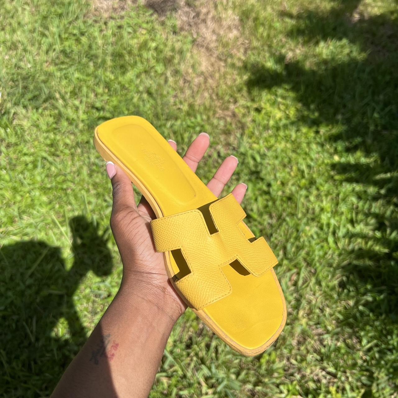 hermes oran yellow