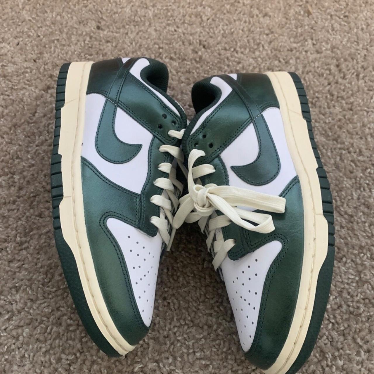 👟 Nike Wmns Dunk Low 'Vintage Green 📏Size: Up to... - Depop