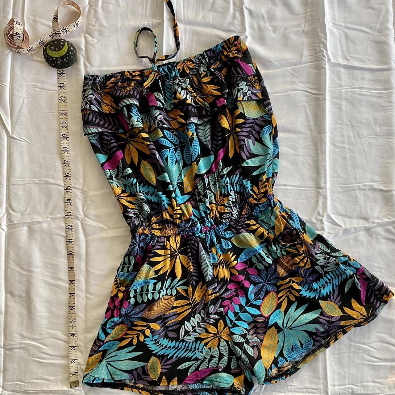 Hawaiian print playsuit online