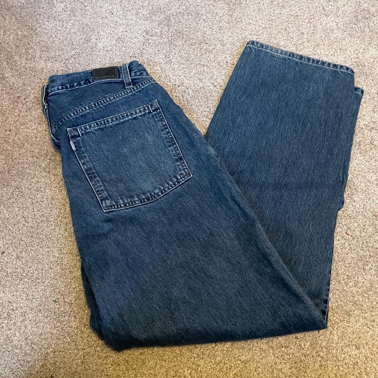 levis silvertab baggy fit jeans size 36x34 - Depop