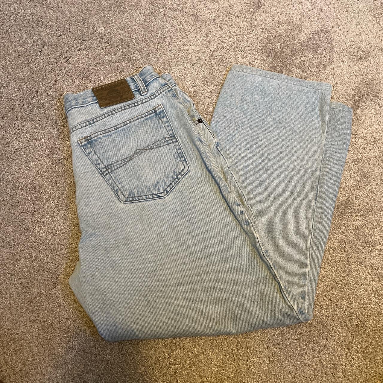 y2k bugle boy 750 jeans size 36x30 - Depop
