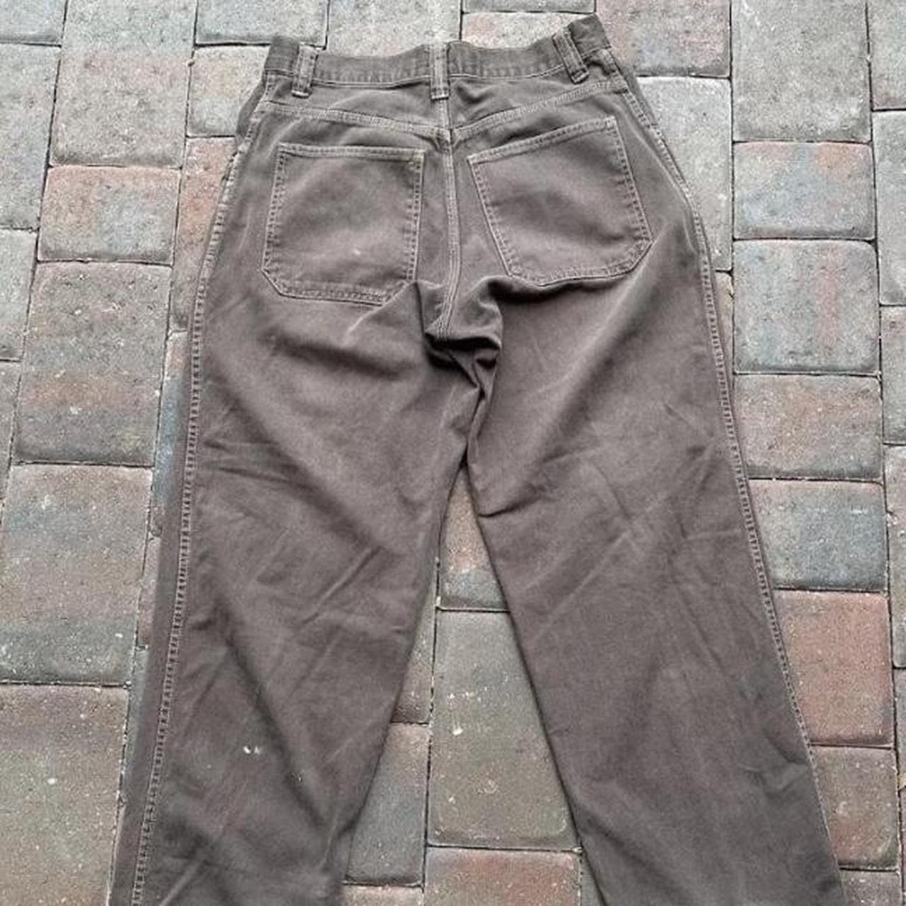 34x34 BAGGY BROWN JNCOS worn once great quality - Depop