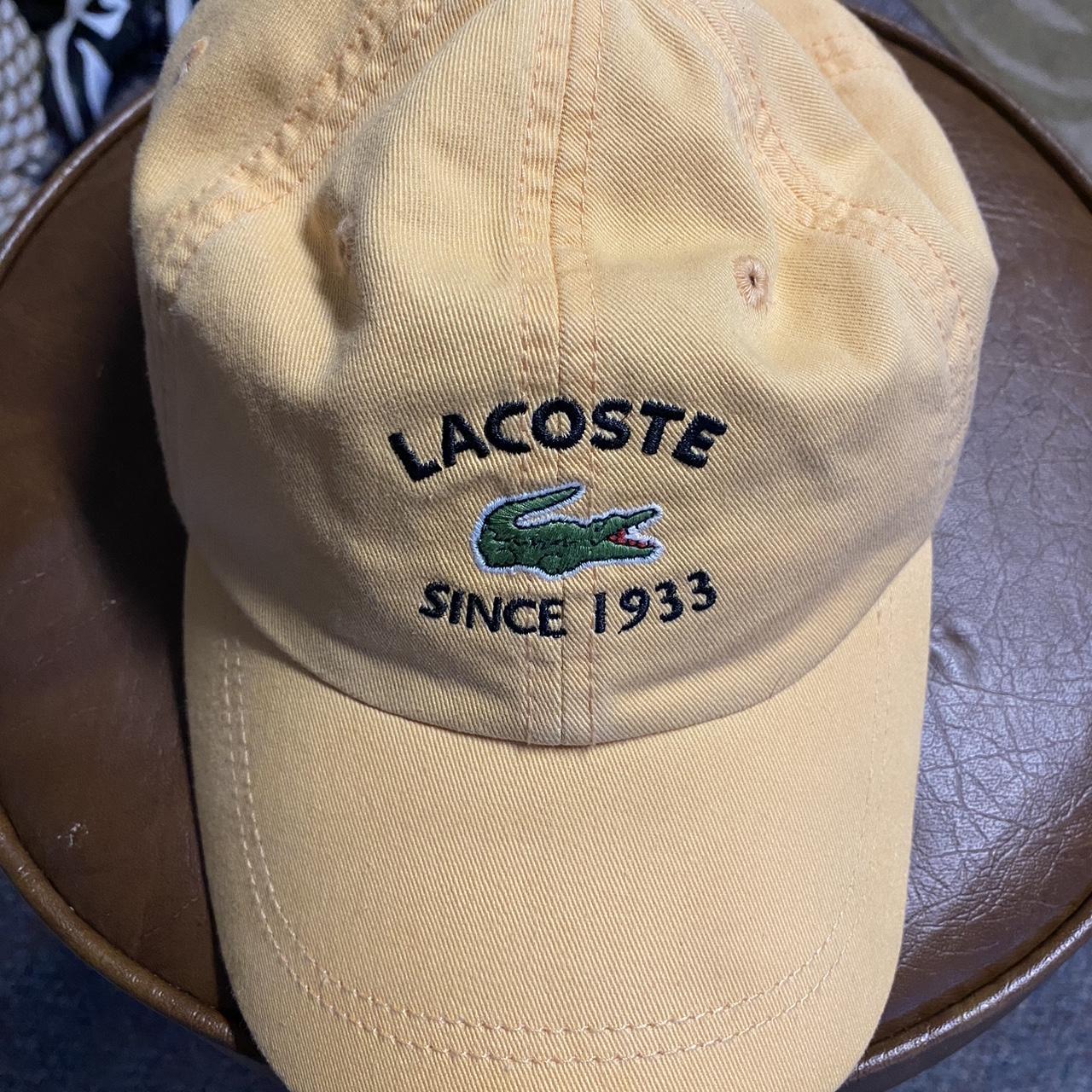 Lacoste since shop 1933 hat