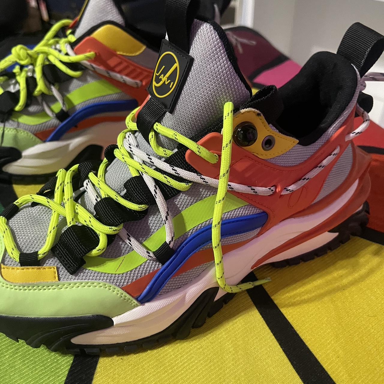JAVI SHOES multicolored. Cleaned and is like... - Depop