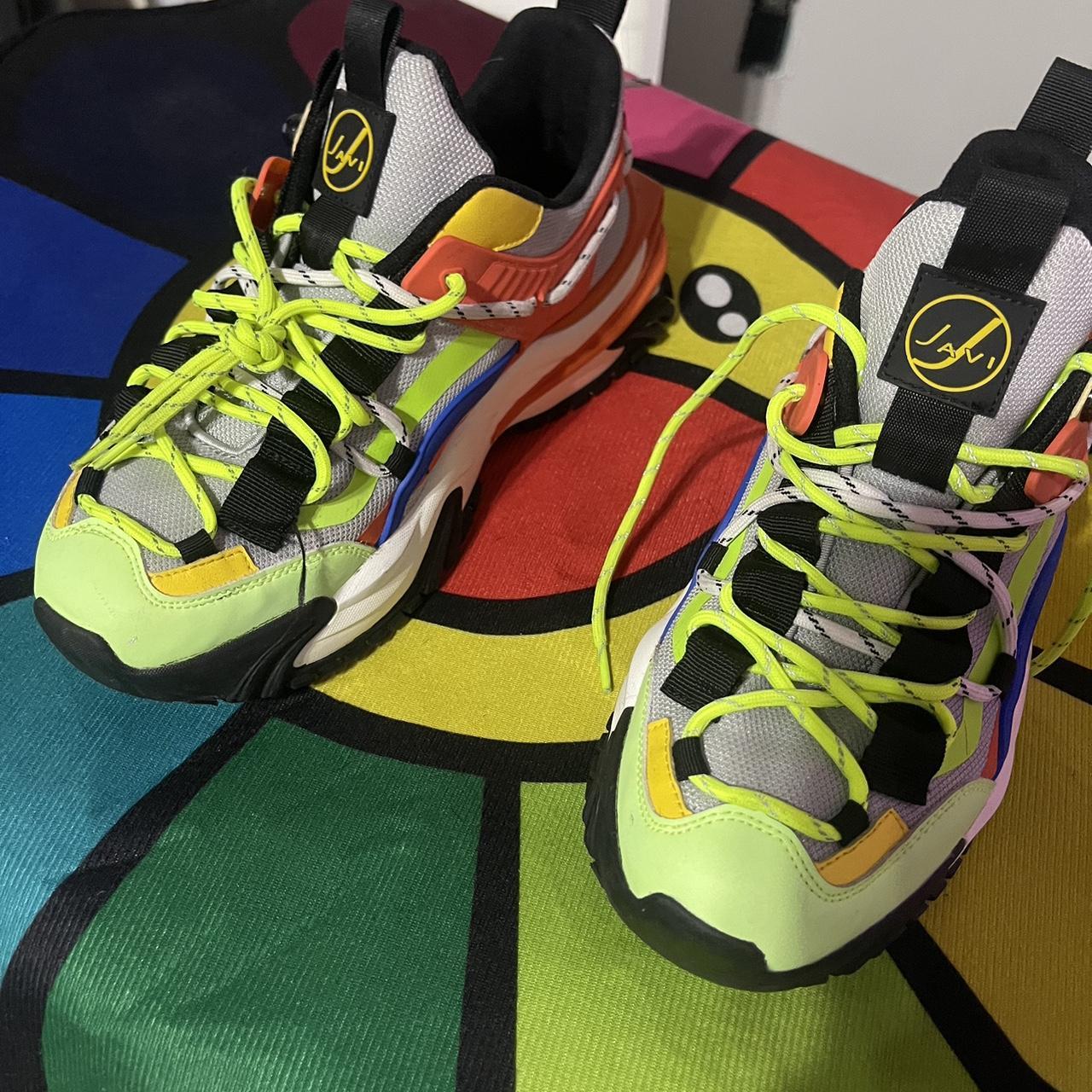 JAVI SHOES multicolored. Cleaned and is like... - Depop