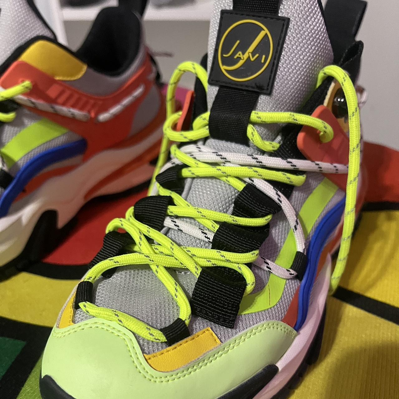 JAVI SHOES multicolored. Cleaned and is like... - Depop