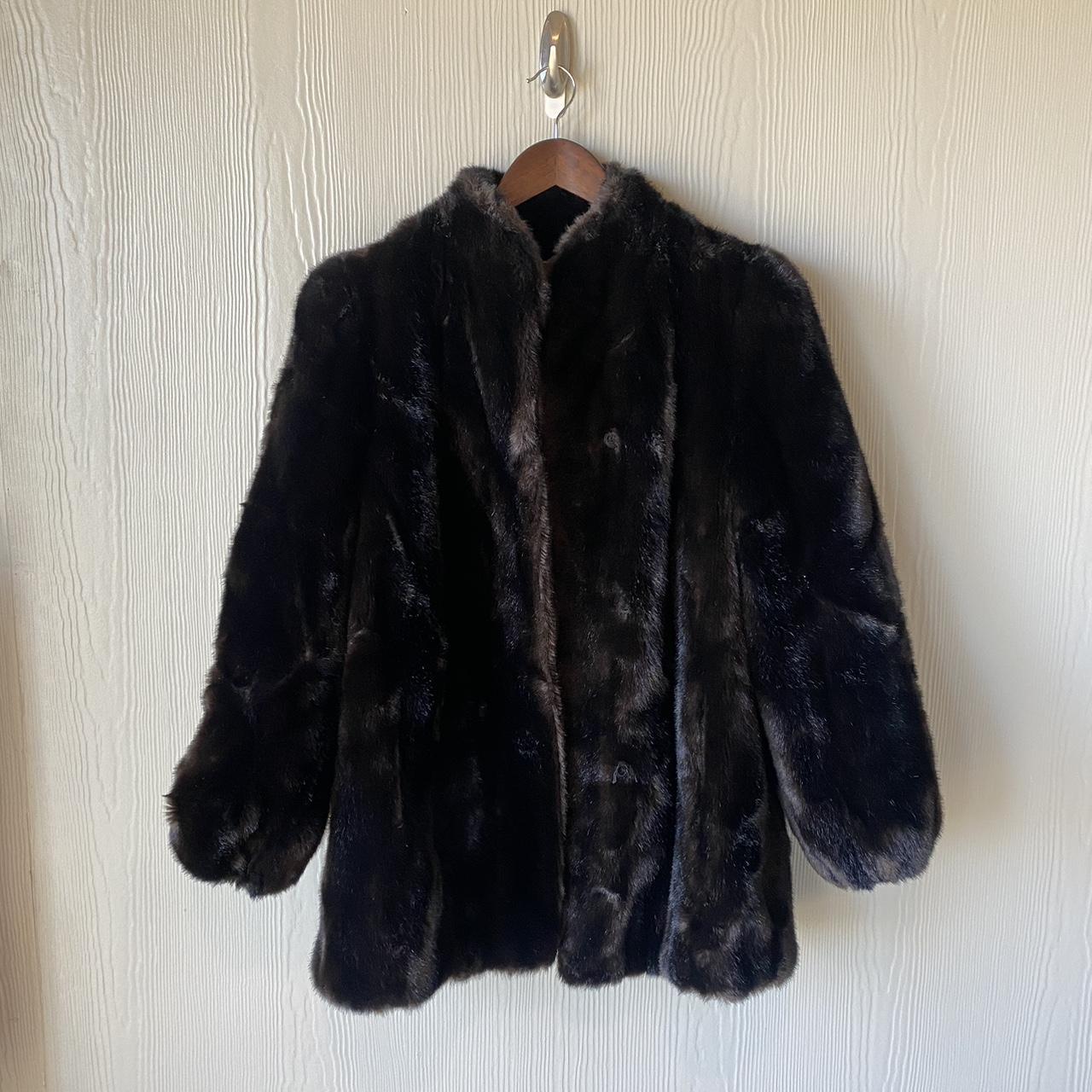 JIWISSI'S 2020 Angora LV (Louis Vuitton) Fur Coat - Depop