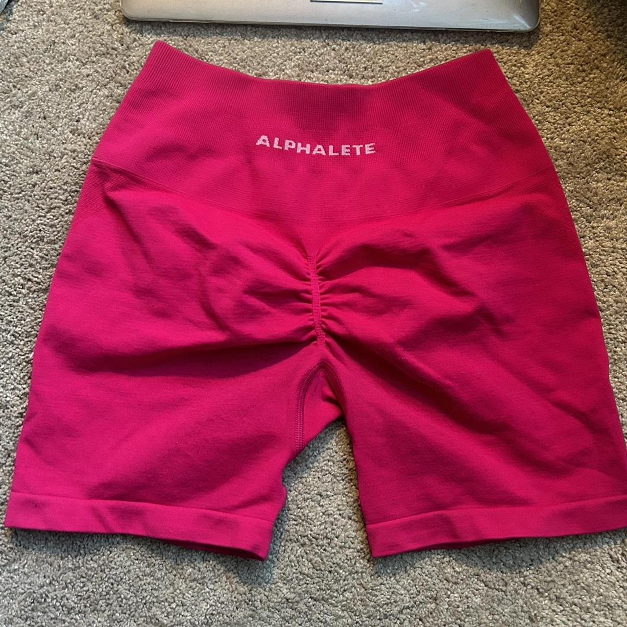 Shorts, Alphalete Amplify Shorts Red Small