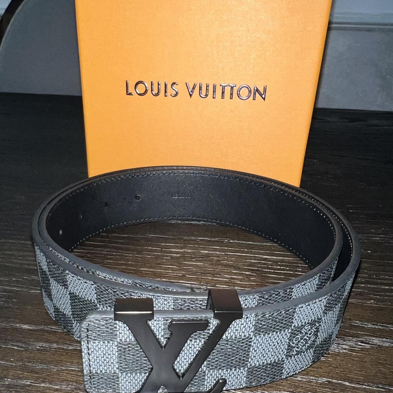 Louis Vuitton orange monogram belt for sale. I - Depop