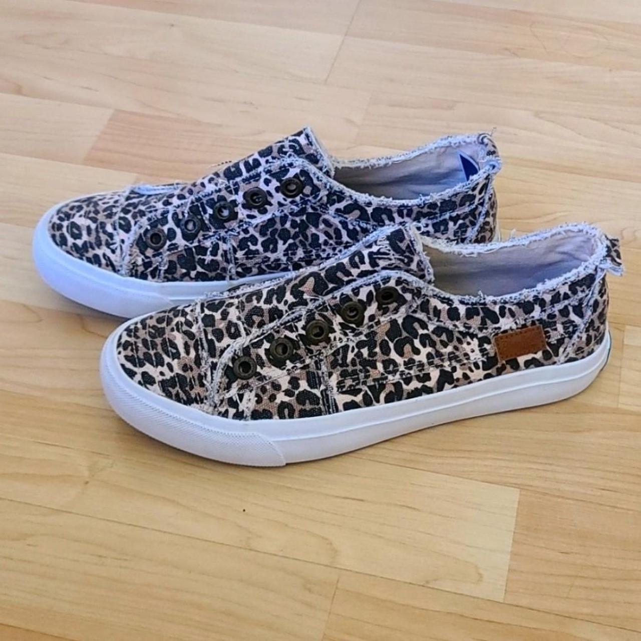 Leopard hot sale blowfish sneakers