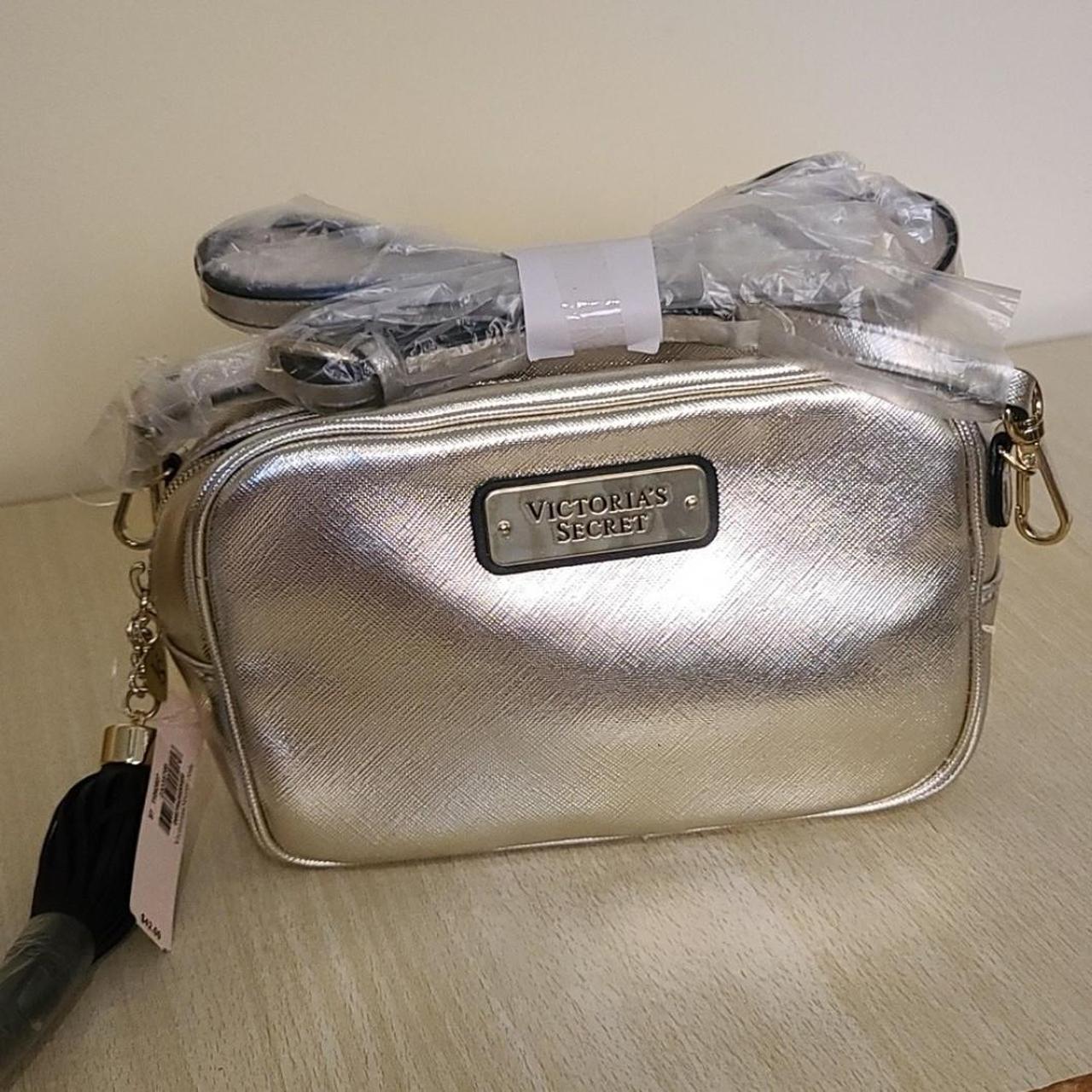 Victoria secret discount silver crossbody bag