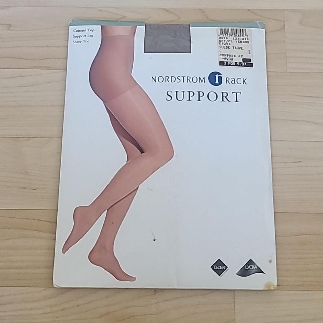 Nordstrom Rack Support Pantyhose Control Top Sheer