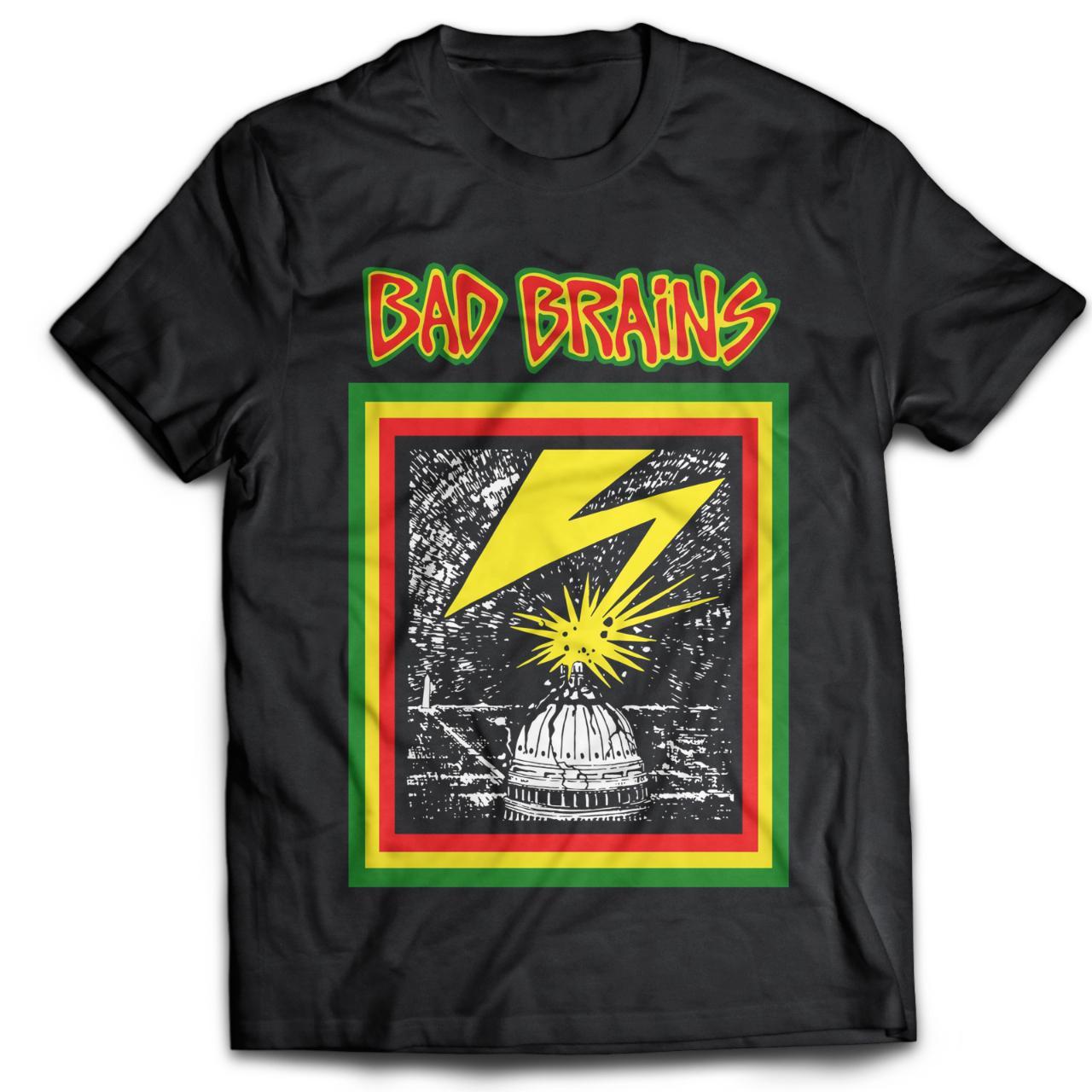 Bad Brains Capitol Black Shirt