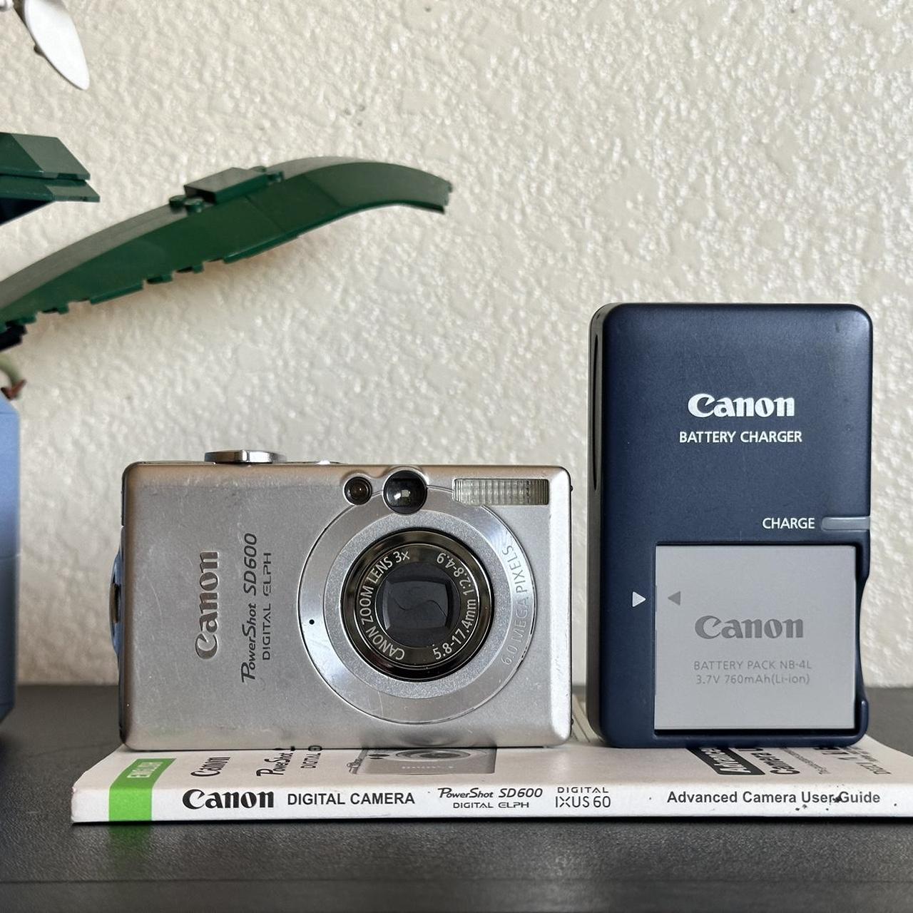Canon PowerShot SD600 Digital ELPH 6.0 Megapixel, 3x... Depop