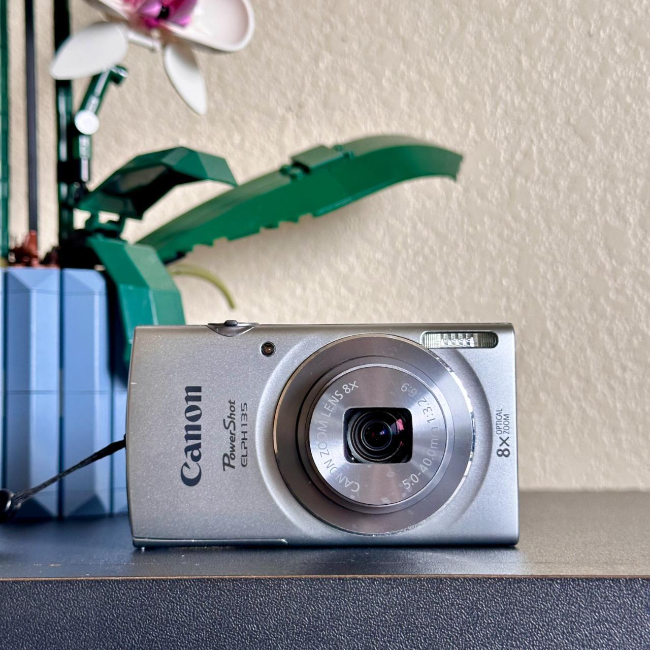 Canon PowerShot ELPH 135 (Silver) Digital Camera... Depop