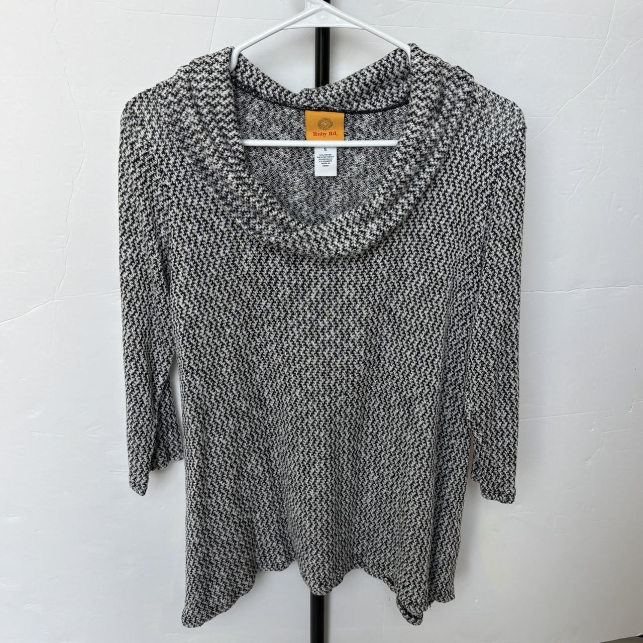 Ruby Rd. Women's Sweater - Grey/Multi - S – Ruby … - image 1