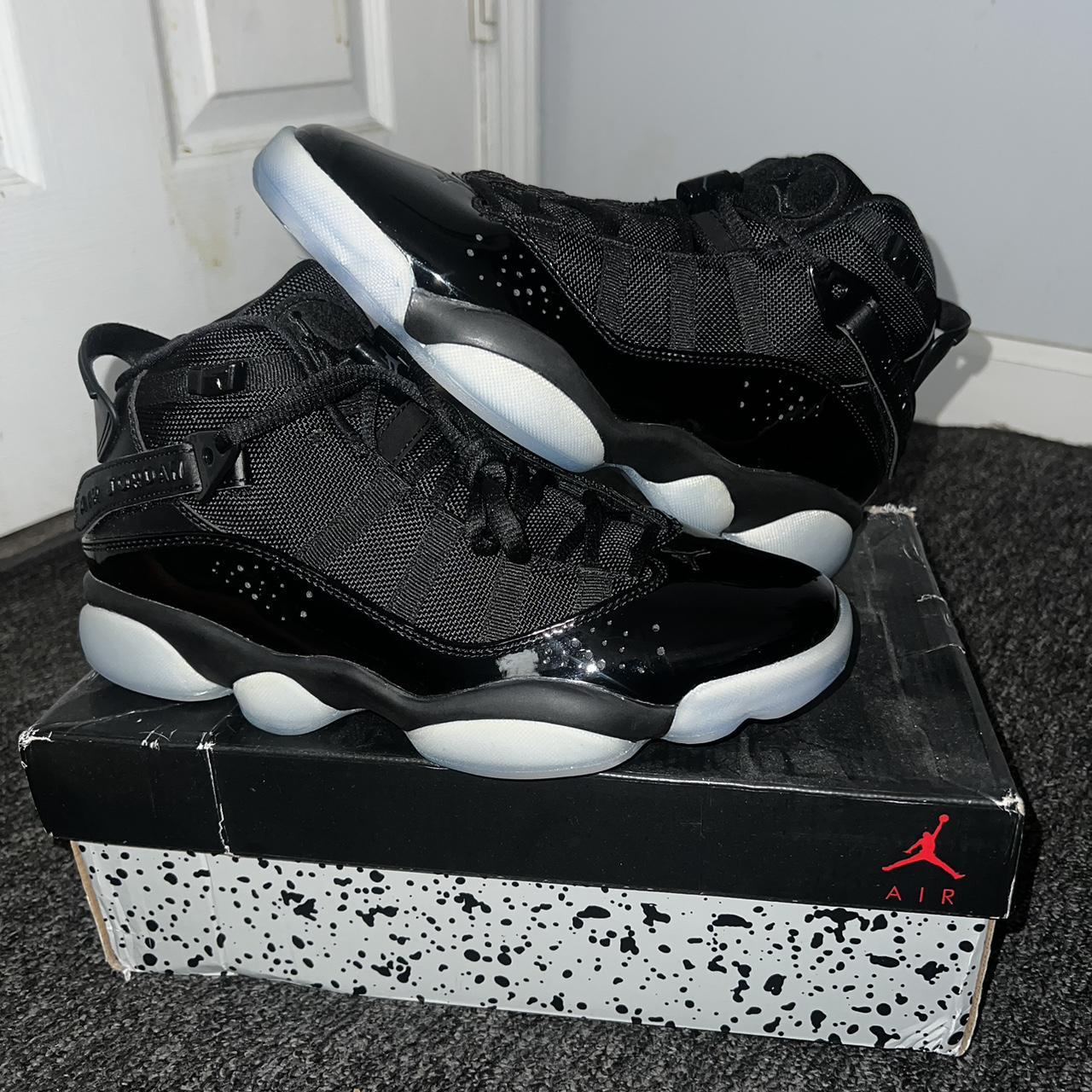 JORDAN 6RINGS BLACK ICE SIZE 8 BRAND NEW/ NEVER... - Depop