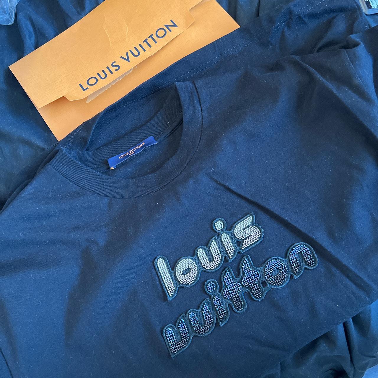 Nice black Louis Vuitton Tshirts only been out for... Depop