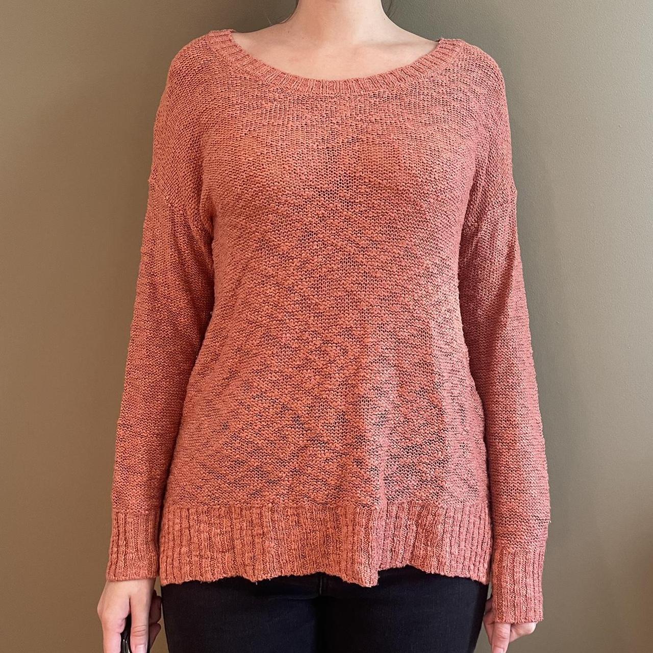 Charlotte Russe Blush Knit Sweater. Size M