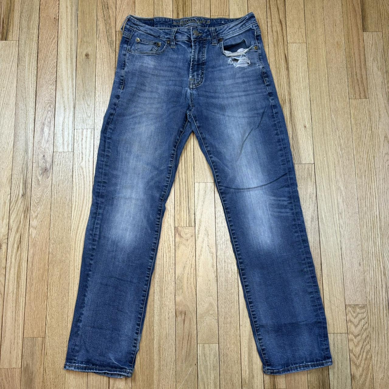 Denim Ae Extreme Flex Slim Straight Jean American Eagle Men's