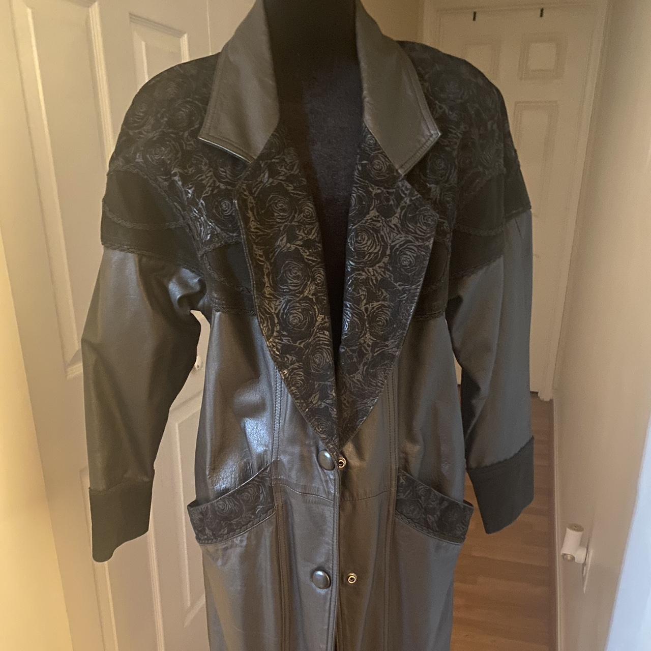 Vintage Winlit leather trench on sale