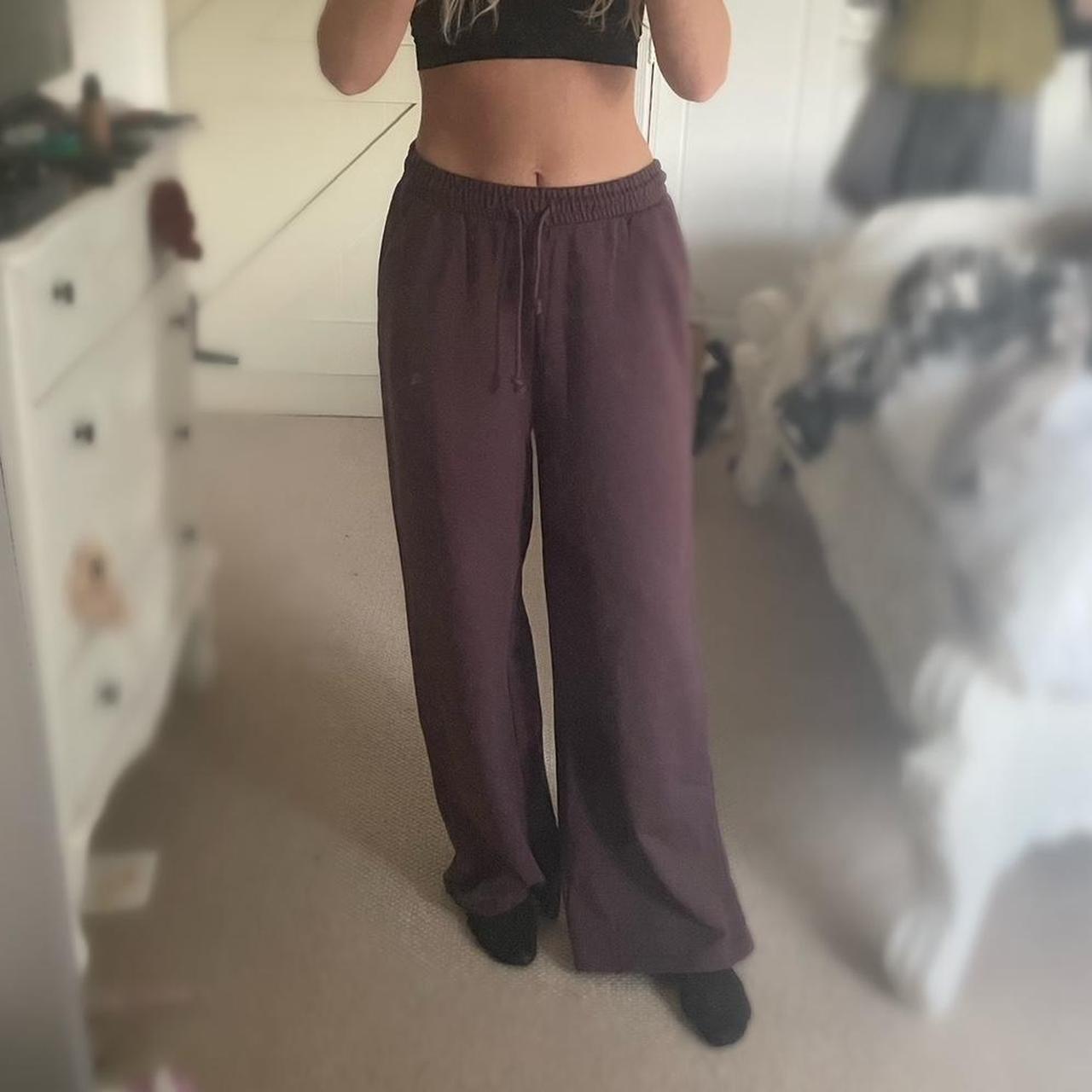 Missguided wide leg discount joggers